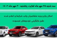 طرح فروش فوری محصولات بهمن موتور ویژه خودرو فرسوده